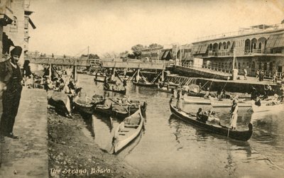 巴士拉街（The Strand），巴士拉（c1918-c1939）。 作者 不明