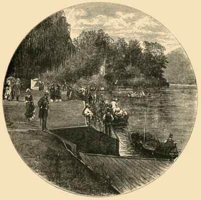 1898年，雷米德的泰晤士河。 作者 不明