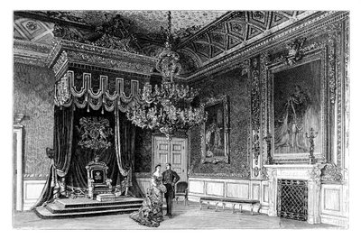伦敦圣詹姆斯宫王座室，约1888年 作者 不明