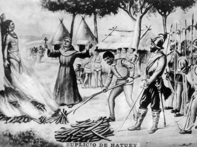 哈图伊的折磨，十六世纪，1920年代 作者 不明
