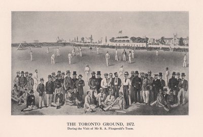 多伦多板球场，1872年，1912年 作者 不明