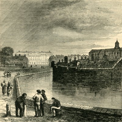 塔护城河，c1872。 作者 不明