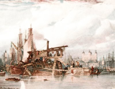 伦敦塔，c1827，c1900。 作者 不明
