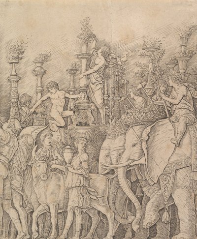 凯撒的胜利：大象，ca。 1484-92。 作者 不明