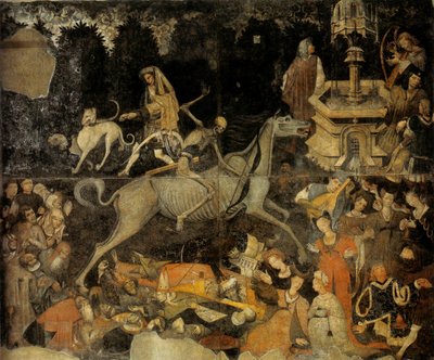 死亡的胜利，约1445-1447年 作者 不明