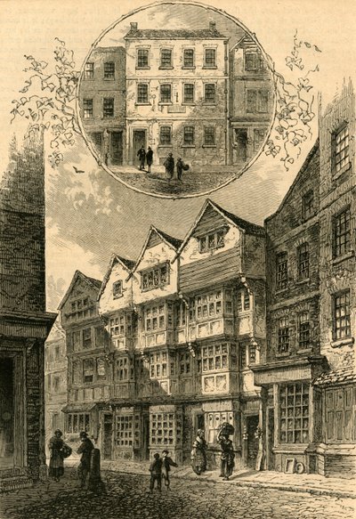 喇叭，后接约克公爵，夏尔巷，1778年。伊莱亚斯·阿什莫雷斯故居，1897年。 作者 不明