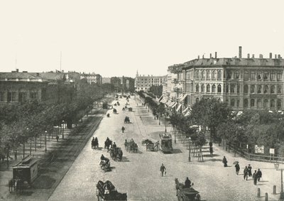 维斯特布罗加德（Vesterbrogade），丹麦哥本哈根，1895年。 作者 不明