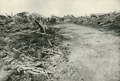 ---的村庄。 ，1919年。 作者 不明