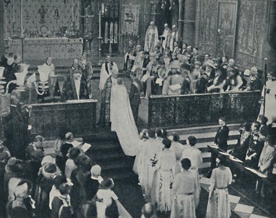 我们的国王和王后的婚礼，1923年，1937年。 作者 不明