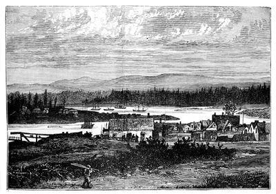 维多利亚西部郊区，加拿大温哥华岛，c1888 作者 不明
