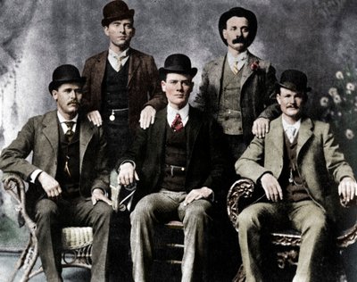 1901年，美国非法帮派，The Wild Bunch，1901年。 作者 不明