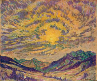 《冬日的太阳》，c1885-1925，1925年 作者 不明