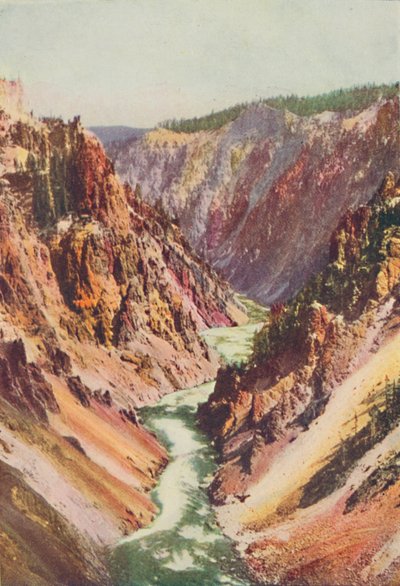 黄石河，1916年 作者 不明