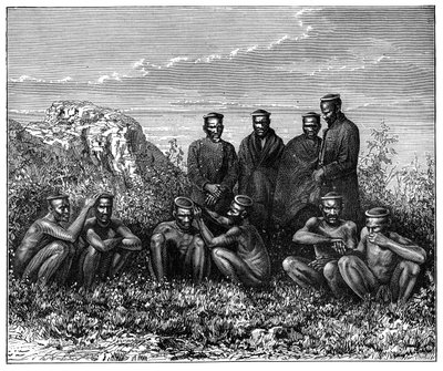 南非祖鲁，大约1890年 作者 不明