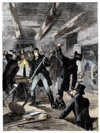 卡托街同谋的逮捕，1820年至1895年 作者 不明
