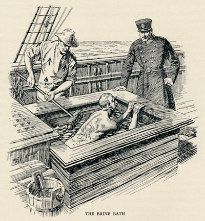盐水浴，1834年，1934年 作者 不明