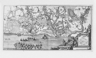 1761年12月16日占领了科尔伯格的普鲁士要塞，1761年 作者 不明