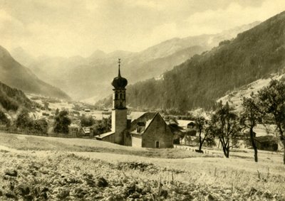1935年，奥地利戈蒂波尔的圣尼古拉教堂。 作者 Unbekannt