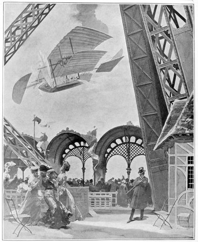 1900年，在Ambigu-Comique征服空中 作者 不明