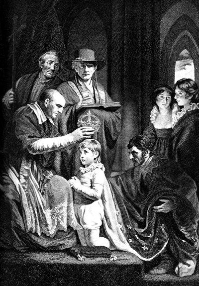 英格兰亨利六世的加冕礼，1422年1905年 作者 不明