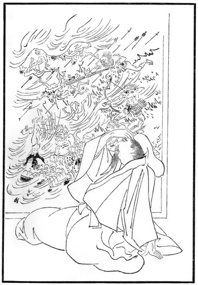 高濑之弘的死，1886年 作者 不明