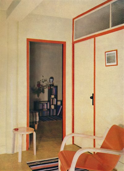 HJ Modreys博士公寓在高地法院的入口大厅，1936年 作者 不明