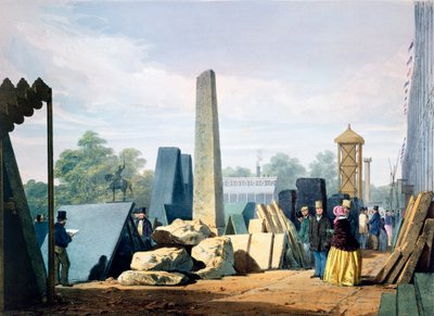 伦敦海德公园大展览会的外观，1851年至1854年 作者 不明