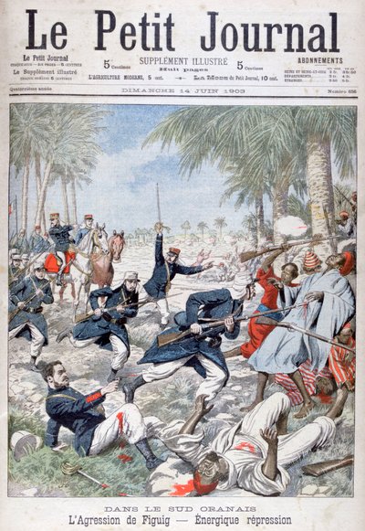 1903年，摩洛哥东南部菲盖格遭到镇压 作者 不明