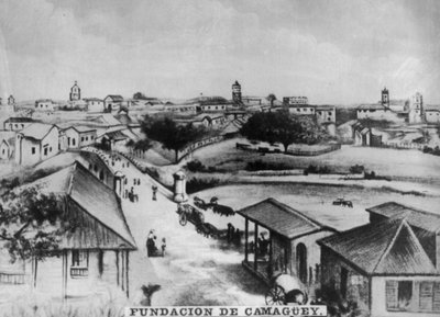 古巴卡马圭的建立，大约于1910年 作者 不明