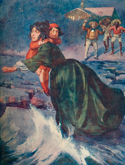 1929年投掷并碎裂的巨大绿色冰块 作者 不明