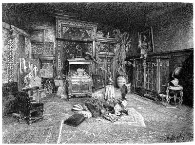 汉斯·马卡特小工作室，维也纳，奥地利，c1880-1882 作者 不明