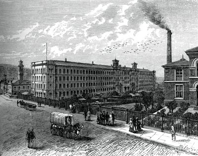 萨尔泰尔的磨坊，建于1880年 作者 不明