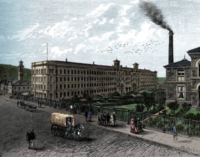 萨尔泰尔的磨坊，建于1880年 作者 不明