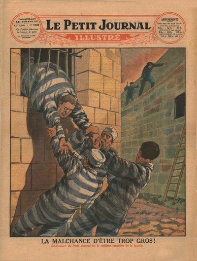 太胖了，1931年。 作者 不明