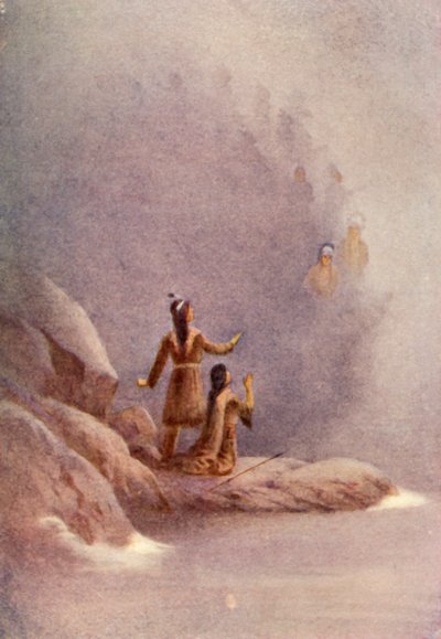 迷雾降临，超自然人也随之降临，1914年。 作者 不明