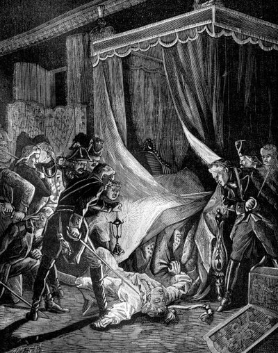 1801年3月，俄国沙皇保罗一世（1882-1884）被谋杀 作者 不明