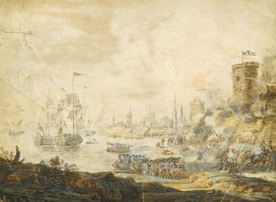 18世纪1770年7月5日的Chesma海战 作者 不明