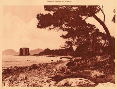 老修道院，圣霍诺拉特，1930年。 作者 不明