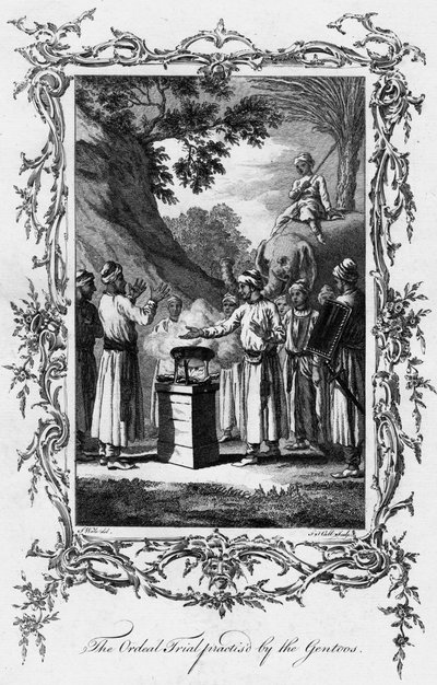 Gentoos进行的折磨试验，c1770 作者 不明