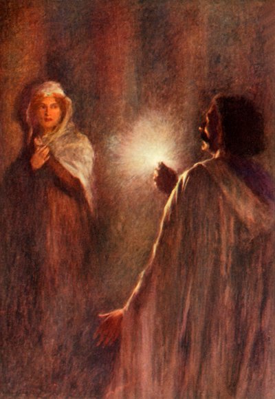 阳光照耀着少女》，1917年。 作者 不明