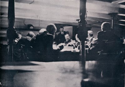 1906年军事法庭上的胜利现场 作者 不明