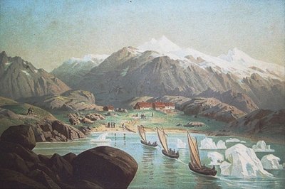 1869年德国第二次北极和格陵兰北极探险 作者 不明