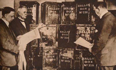 1924年第二次大选1935年 作者 不明