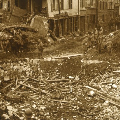 占领火腿，法国北部，1917年 作者 不明