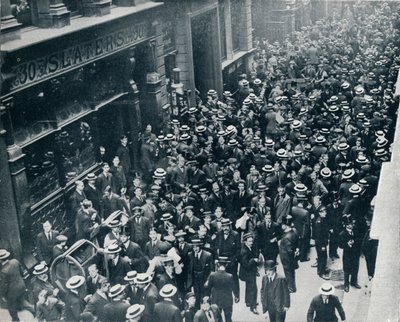 城市战争危机：1914年伦敦证券交易所关闭 作者 不明
