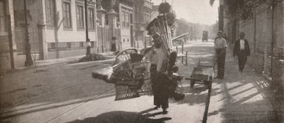 柳条制品供应商，1914年 作者 不明