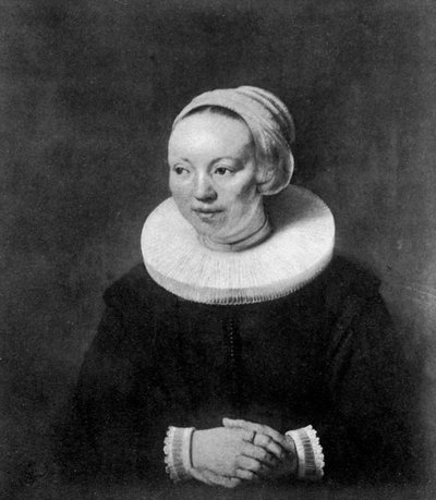 尼古拉斯·贝格（Nicolas Berghem）的妻子，1647年，1901年 作者 不明