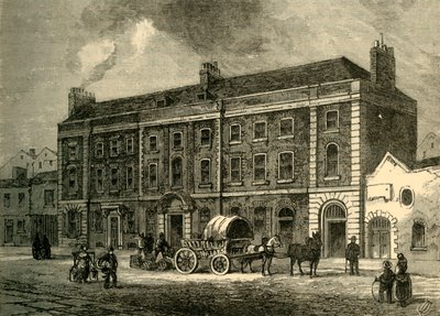 1881年，葡萄牙街剧院。 作者 不明
