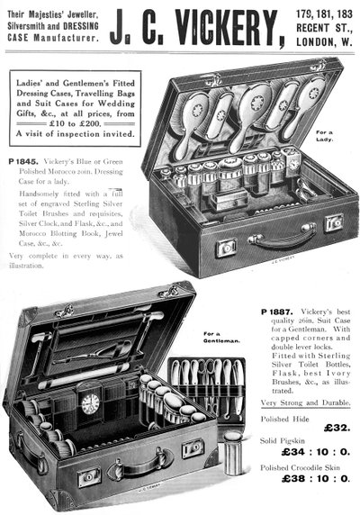 他们的Jewel仪珠宝商，银匠和梳妆盒制造商。 -JC Vickery，1909年 作者 不明