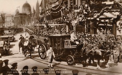 Ma下银禧1910-1935。皇家游行的演说教练 作者 不明